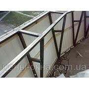 Вынос балкона “воротничек“ на 250 мм фото