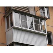 Балконы пластиковые с выносом вперед фото