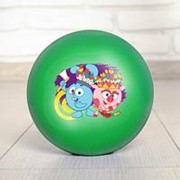 Мяч детский Смешарики “Крош и Нюша“ 22 см цвет зеленый 2624382 фото