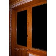 Дверь балконная с термоизоляционным стеклопакетом фотография
