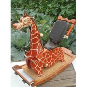 Кресло качалка жираф “жора“ фотография