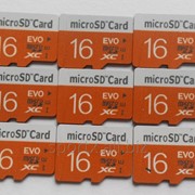 Карта памяти microSD EVO 16GB Класс фотография
