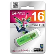 USB накопитель Silicon Power 16GB Helios 101 green фото
