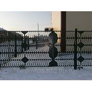 Забор из высечки фото
