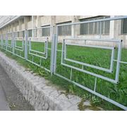Забор газонный фотография