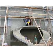 Устройство бетонных монолитных лестниц фотография