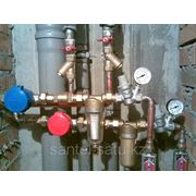 Монтаж систем отопления и водоснабжения фото
