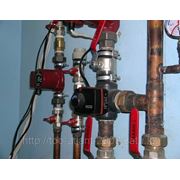 Монтаж систем водопровода, канализации и отопления фотография