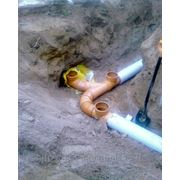 Аварийный ремонт наружных сетей канализации