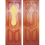 «Лилия» Нестандартные двери от производителя шпонированные