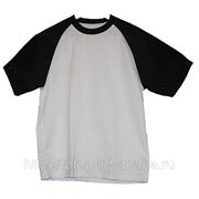 Фото на футболке «Унисекс» черные рукава O-горло р.48 (L)