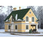 Типовой проект кирпичного дома - 165.5 кв. м. фотография