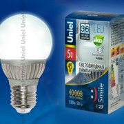 Лампа ALUMINIUM SMILE серия LED-G60-5W/NW/E27/FR ALS01SL фото