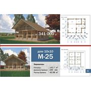 Деревянный дом (цена указана за комплект стен)