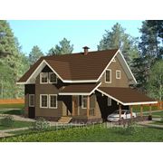 Строительство деревянного дома 184м2