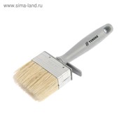 Кисть-макловица TUNDRA, натуральная щетина, пластиковая ручка, 30 х 70 мм фото