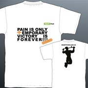 Футболка &#171-Pain is only temporary but victory is forever&#187- L, M, XL, XXL SmartFood