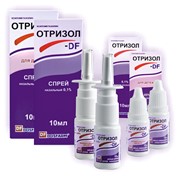 Отризол-DF капли и спрей для носа 0,05% и 0,1% в Алматы