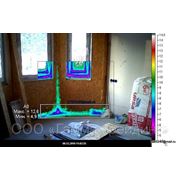 Тепловизионная съемка каркасных домов фото