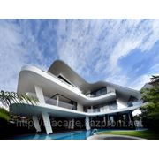 «Трехпалубная» вилла от Aamer Architects фотография