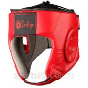 Шлем боксерский тренировочный INDIGO PU PS-827 L Красный