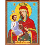 Рисунок-схема Икона Пресвятой Богородицы Троеручица КТК - 3079 фото