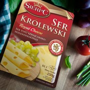 Сир твёрдый 45% жирности ТМ Sierpc - Королевский Польша, Польские сыры продам в Киеве фото