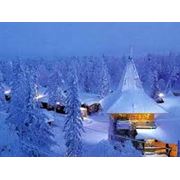 Зимний отдых в Финляндии фотография