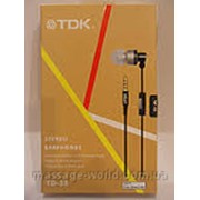 Наушники TDK TD-33 стерео вакуумные черные фото