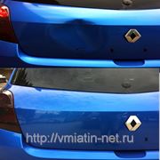Удаление вмятины на багажнике RENAULT CLIO SPORT фото