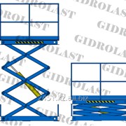 Подъемник гидравлический трехножничный Gidrolast 3X2000.1800.2000.3100