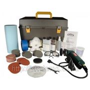 Комплект для восстановления и полировки фар Delta Kits HLPRO302 с чемоданом и машинкой фото