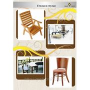 Столы и стулья фото