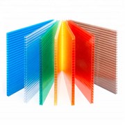 Сотовый Поликарбонат с защитой на выгорание УФ - стабилизатор. От 4 до 10 мм цветной и прозрачный , Тепличный арт № 1275-16-21 фото