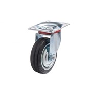 Колесо поворотное резина SC 80 200 мм (Y) фото