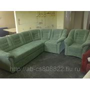Угловой диван с креслом фото