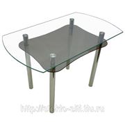 Кухонные столы из стекла