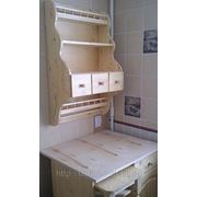 Мебель для кухни из сосны. фото