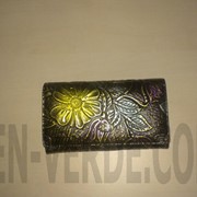 Кожаный кошелек на купюру H.verde 2345-D12 фото