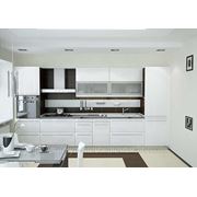 Кухня «Белый глянец» фото