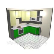 Кухня ваниль - зеленый фото