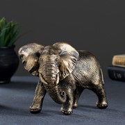 Фигура “Слон африканский“ бронза 18х9х13см фото