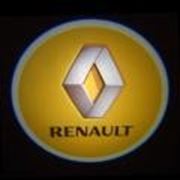 Подсветка дверей с логотипом Renault