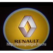 Подсветка дверей с логотипом авто Renault