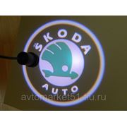 Проектор в двери автомобиля 5W (компл. 2шт.) SKODA 089