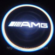 Проекция логотипа AMG фото