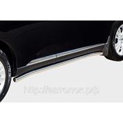 Пороги труба D60 "Lexus RX 270/350/450h" 2012-