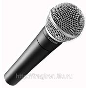 Аренда вокального микрофона Shure SM58 фото