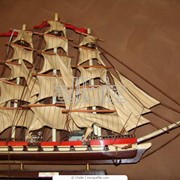Сборная деревянная модель корабля ВИКТОРИ / HMS VICTORY (MAMOLI, 1/150)