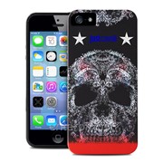 Чехол Puro Just Cavalli Soft Skull for iPhone 5/5S Black (JCIPC5SOFTSKULL1), код 57015 фотография